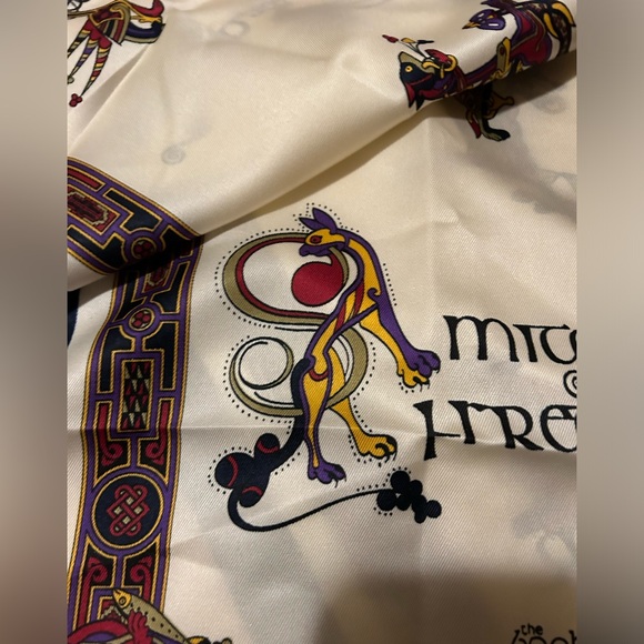 The Book of Kells Irish Scarf long 52” x 12” - Picture 3 of 7